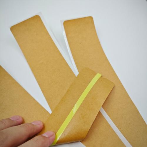 Disposable easy-to-tear kraft paper carton tape